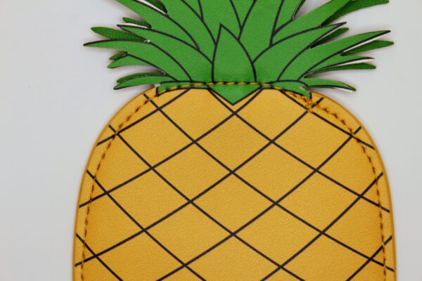 Pineapple Crayon Pocket Back